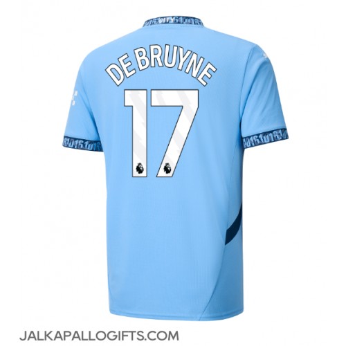 Manchester City Kevin De Bruyne #17 Kotipaita 2024-25 Lyhythihainen